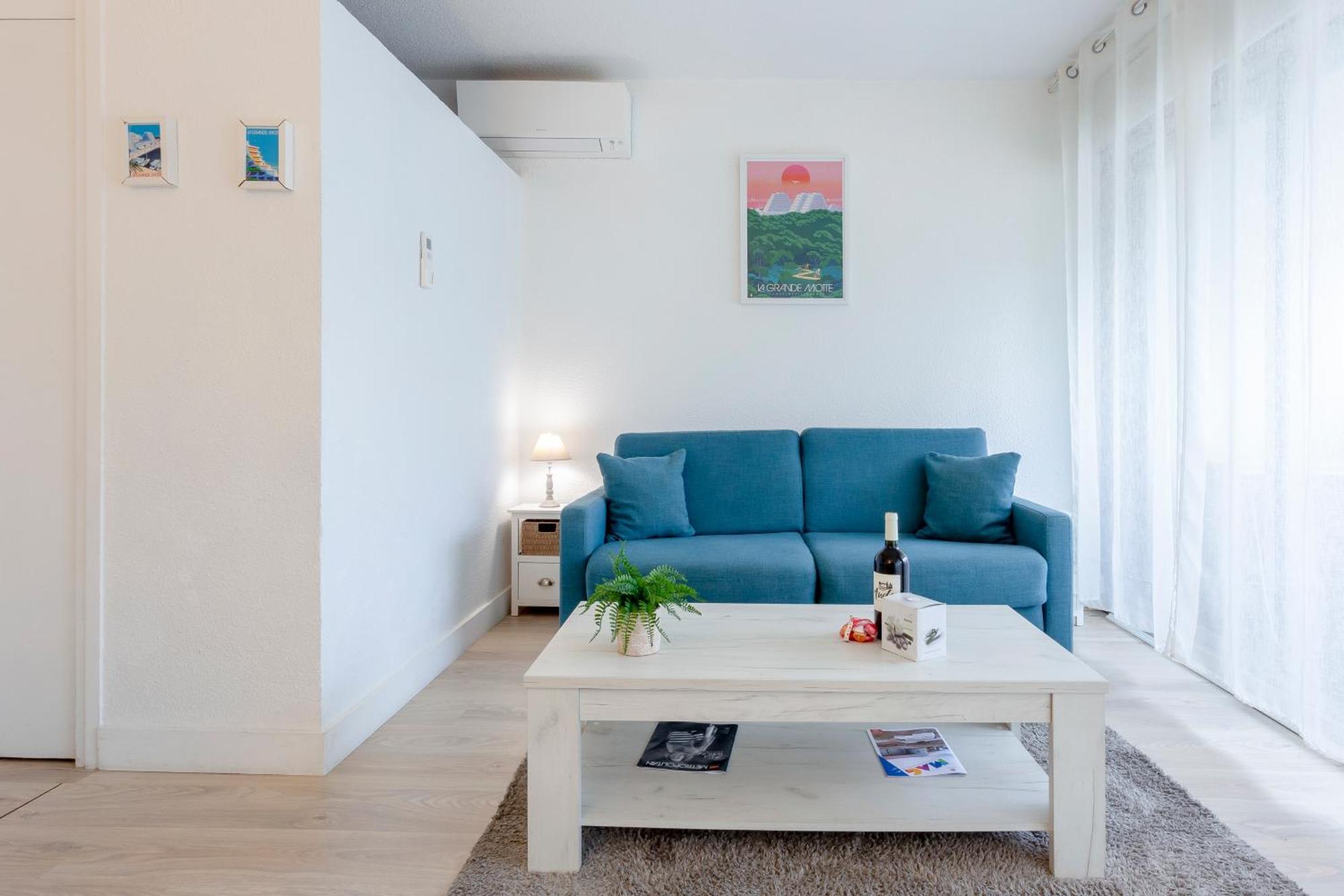 Chez Edouard 257 - Superbe Logement En Bord De Mer Avec Parking La Grande-Motte Exterior foto